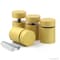 Simply Standoffs Complete 1"D x 1"L   Contractor Pack - Matte Gold OEMK-CP100MG - alternate 1
